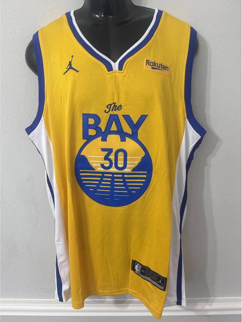 Golden State Warriors Stephen Curry Jersey Size Men’s 2XL